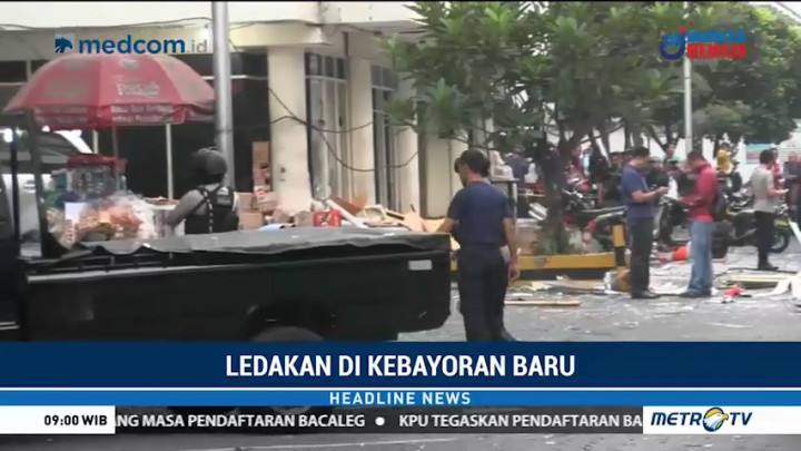 Polisi Periksa Saksi Ledakan di Grand Wijaya