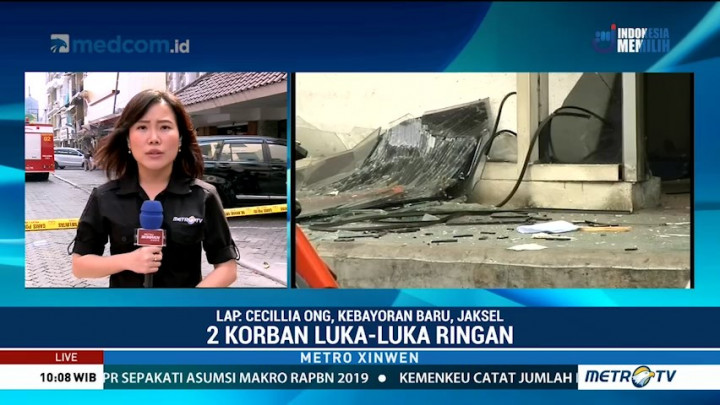 Dua Orang Terluka akibat Ledakan di Grand Wijaya