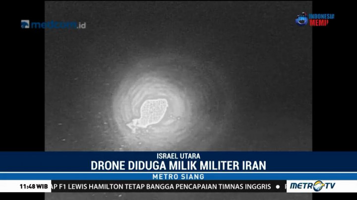 Israel Tembak Drone Diduga Milik Iran