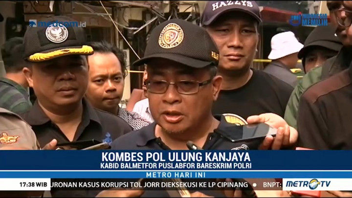 Analisa Penyebab Ledakan di Grand Wijaya Dilakukan Selama Sepekan