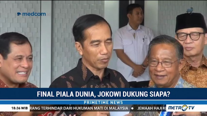 Siapa Jagoan Jokowi di Final Piala Dunia?