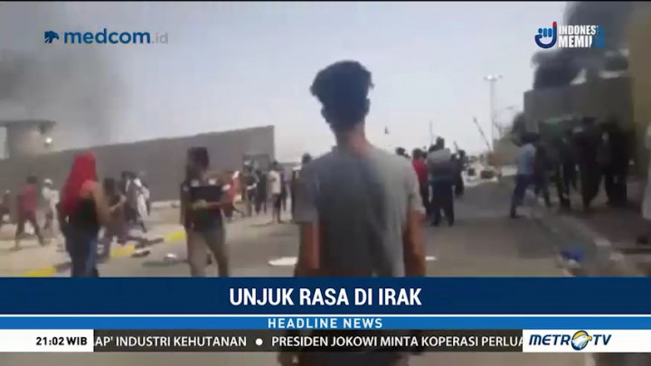 Aksi Protes Terjadi di Ladang Minyak Irak