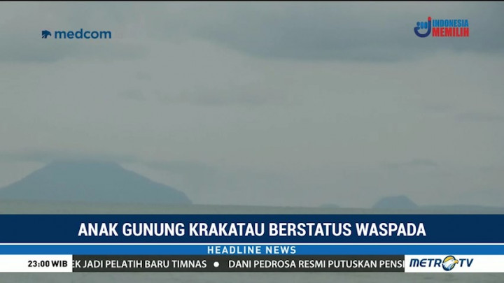 Status Gunung Anak Krakatau Waspada