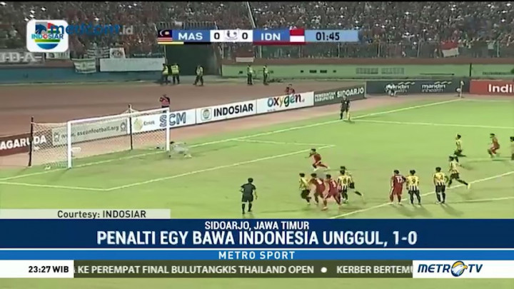 Indonesia Takluk di Tangan Malaysia