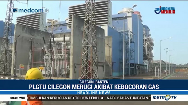 PLTGU Cilegon Merugi Akibat Kebocoran Gas di Perairan Banten