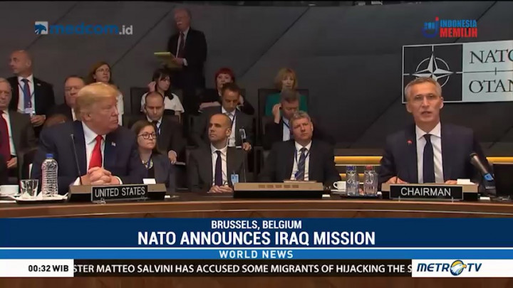 NATO Announces Iraq Mission