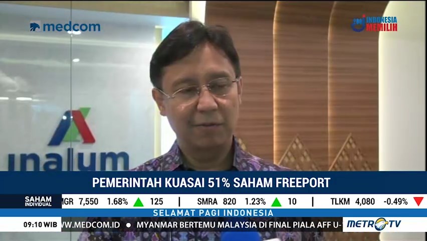 Ada Langkah Lanjutan untuk Selesaikan Transaksi 51% Saham Freeport