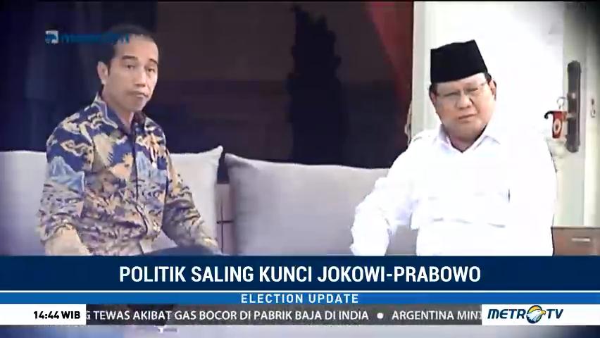 Politik Saling Kunci Jokowi dan Prabowo