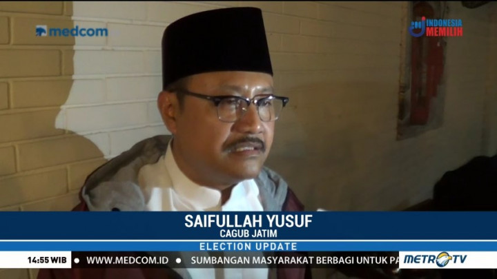 Gus Ipul Ucapkan Selamat pada Khofifah-Emil