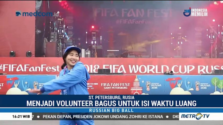 Pengalaman Relawan Asal Indonesia di Piala Dunia 2018