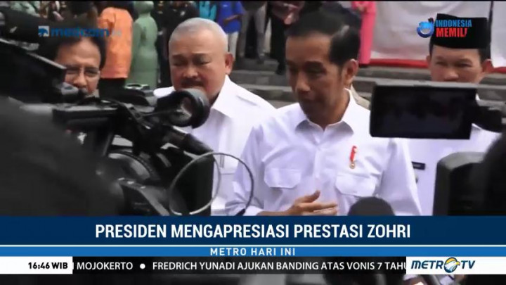 Jokowi akan Undang Zohri ke Istana