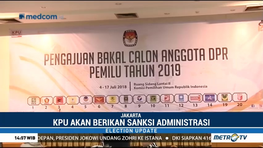 KPU akan Umumkan Nama Mantan Napi Korupsi yang <i>Nyaleg</i>