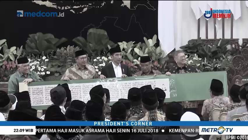 Mushaf Alquran Sulaman Raksasa untuk Indonesia