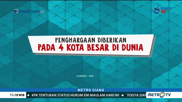 Ini Empat Kota yang Terima Penghargaan Lee Kuan Yew