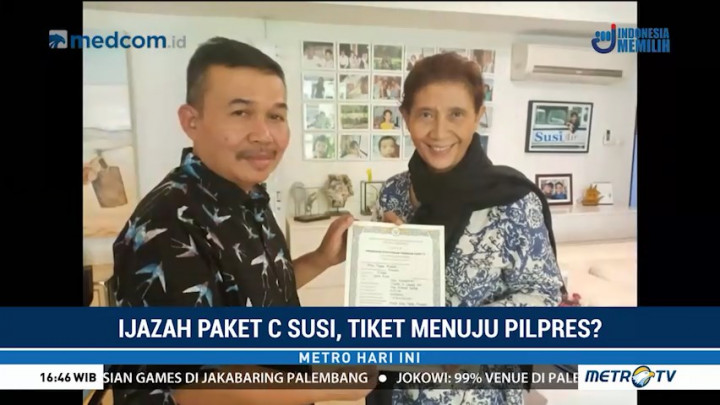 Ijazah Paket C Susi, Tiket Menuju Pilpres?