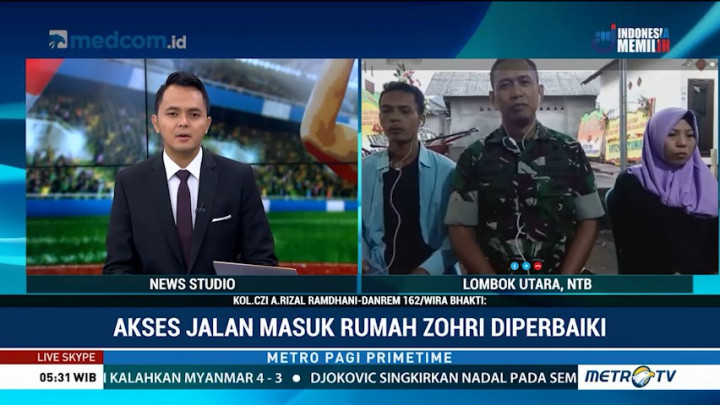 Hadiah Berharga untuk Zohri, Renovasi Rumah Hingga Masuk TNI Tanpa Tes