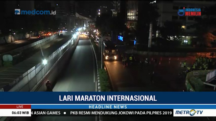 Ini Rekayasa Lalu Lintas saat Jakarta International 10K