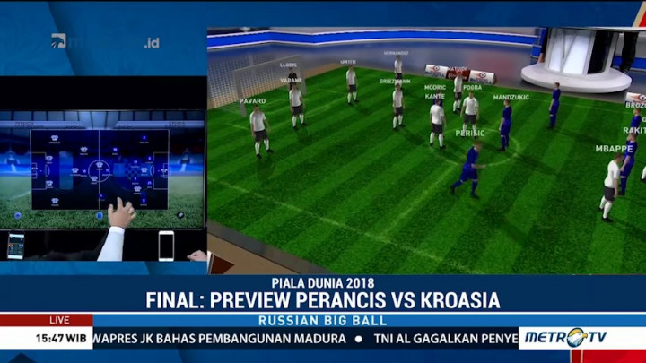 Preview Prancis Vs Kroasia (2)