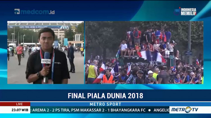 Babak 1: Prancis Unggul Tipis atas Kroasia