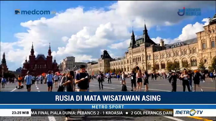 Rusia di Mata Wisatawan Asing