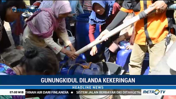 54 Desa di Gunungkidul Dilanda Kekeringan