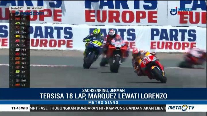 Marquez Juara MotoGP Jerman
