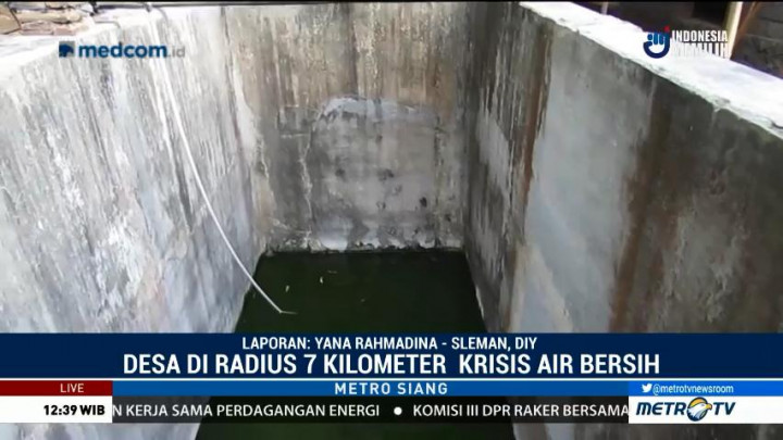 Warga Lereng Gunung Merapi Sudah 3 Bulan Alami Kekeringan