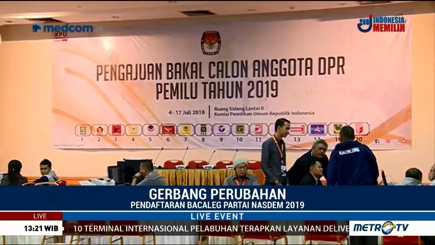 Tiga Parpol Daftarkan Bacalegnya ke KPU RI Hari Ini