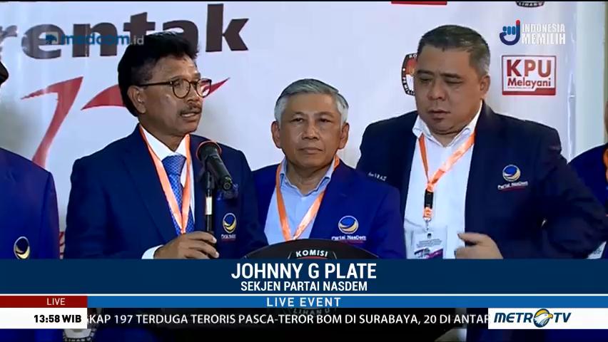 Keterwakilan Perempuan Partai NasDem Capai 38%