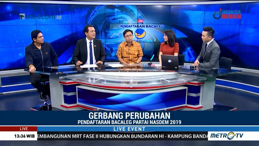 Daftarkan Bacaleg Secara Serentak, NasDem Ingin Tunjukkan Kekompakan