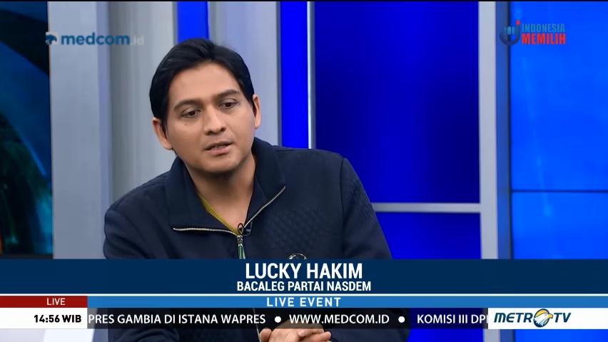 Saran Lucky Hakim untuk Artis <i>Nyaleg</i>