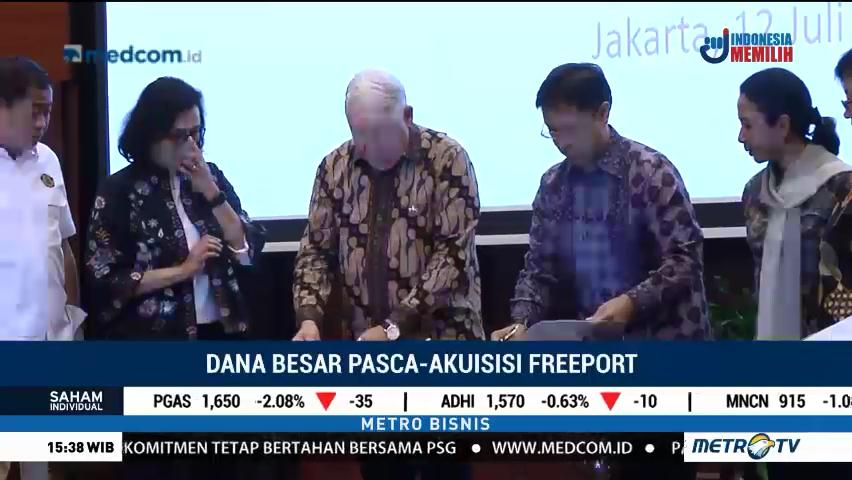 Ambil Alih 51% Saham Freeport, Inalum Siapkan Dana USD 3,8 M