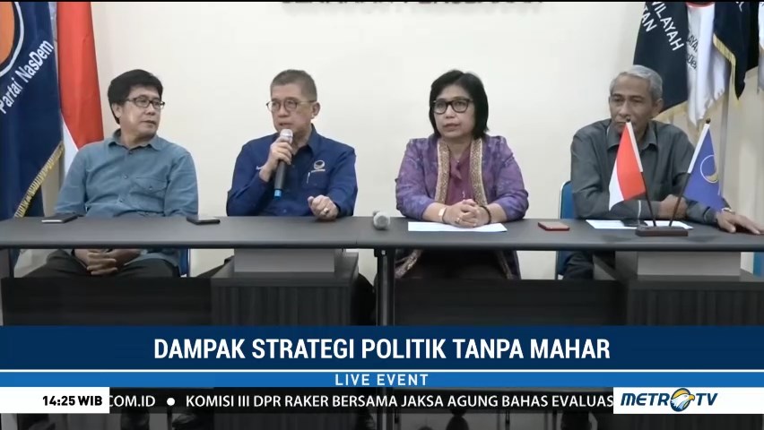 Dampak Strategi Politik Tanpa Mahar