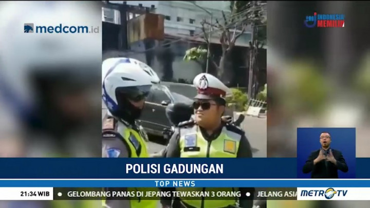 Polisi Gadungan di Jalan Layang Casablanca Ditangkap