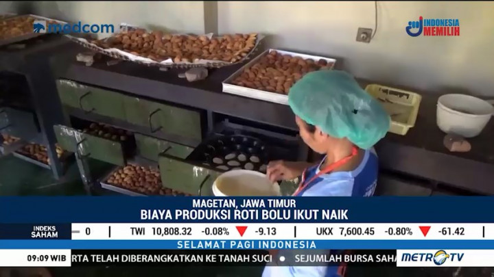 Pengusaha Roti Bolu Terkena Imbas Kenaikan Harga Telur Ayam