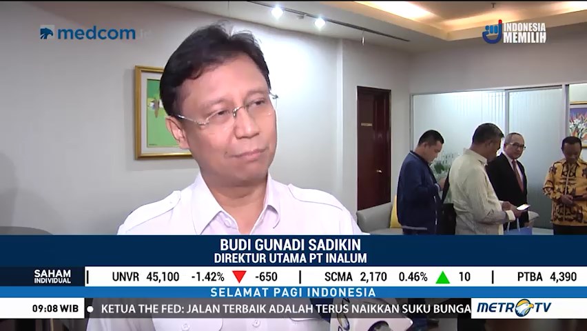 Inalum: Sumber Pembiayaan Divestasi Saham Freeport dari Luar Negeri