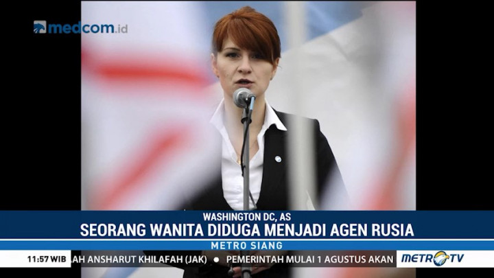 Wanita Terduga Agen Rahasia Rusia Ditangkap di Amerika