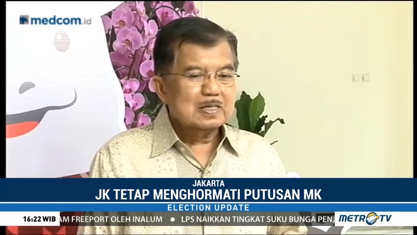 JK Pertimbangkan Jadi Cawapres 2019