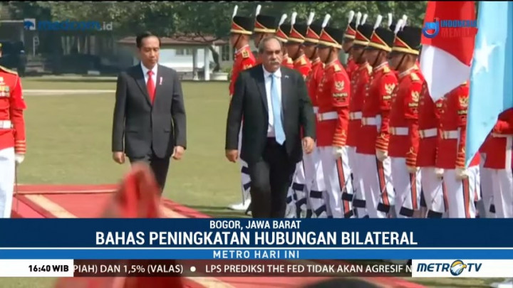 Presiden Jokowi Terima Kunjungan Presiden Federasi Serikat Mikronesia