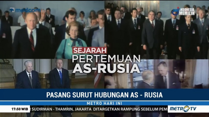 Pasang Surut Hubungan AS-Rusia
