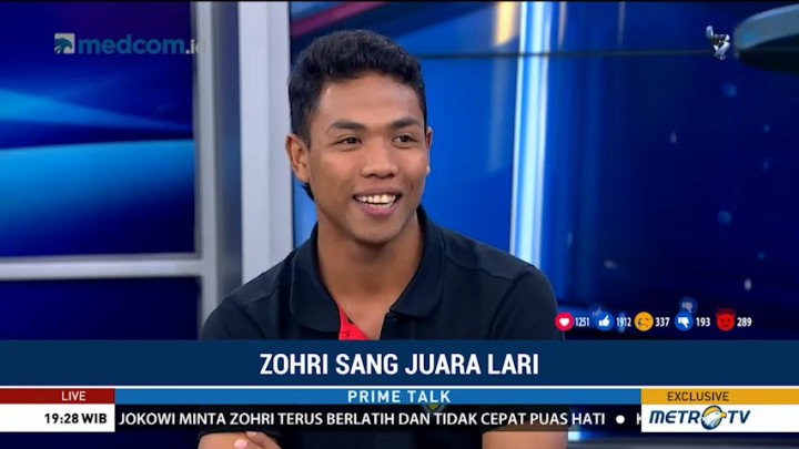 Indonesia Tak Bebani Zohri Target Emas di Asian Games