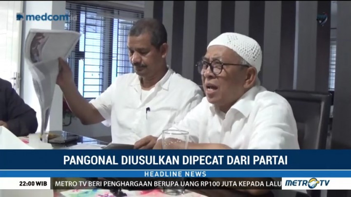 Pangonal Harahap Diusulkan Dipecat dari Partai