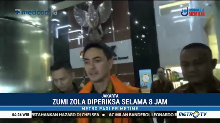 Zumi Zola Bungkam Usai Diperiksa KPK