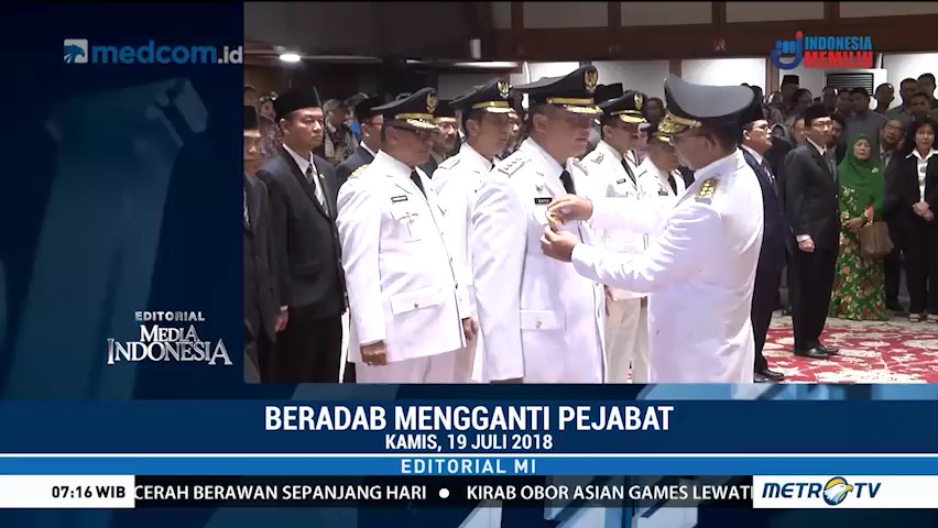 Beradab Mengganti Pejabat