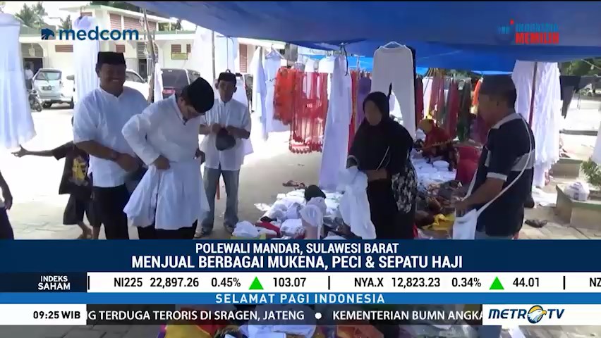 Semarak Penjualan Perlengkapan Haji 2018