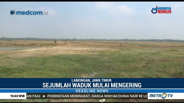 Sumur Kering, Warga Lamongan Sulit Dapatkan Air Bersih
