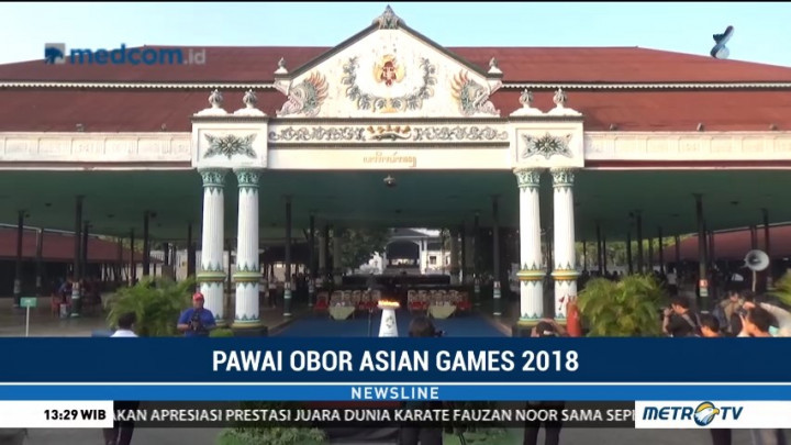 Pawai Obor Asian Games, Yogyakarta Jadi Kota Persinggahan Pertama