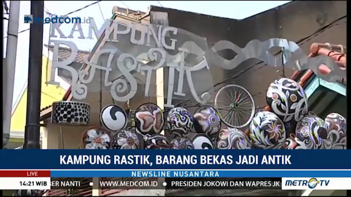 Kampung Rastik, Olah Barang Bekas Jadi Antik
