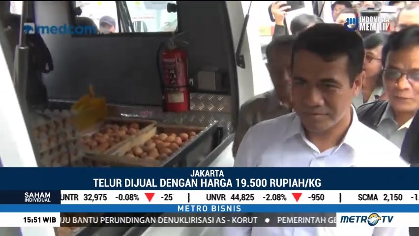 Harga Telur Ayam Naik, Menteri Pertanian Melakukan Operasi Pasar