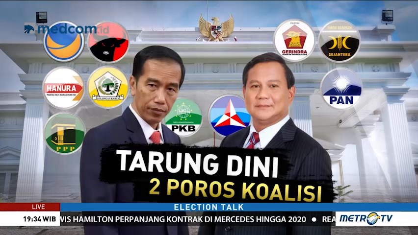 Tarung Dini Dua Poros Koalisi (1)